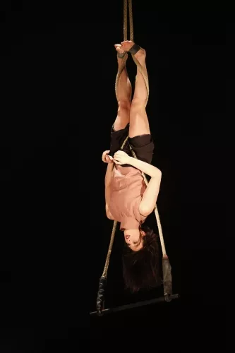 Tamryn Escalante, Trapèze, 25e promotion du Centre national des arts du cirque/CNAC de Châlons-en-Champagne