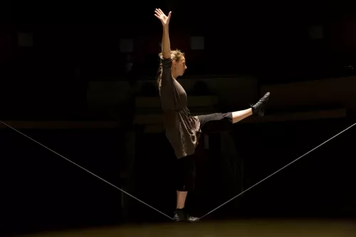 Chiara Marchese, Fil souple, 26e promotion du Centre national des arts du cirque/CNAC de Châlons-en-Champagne