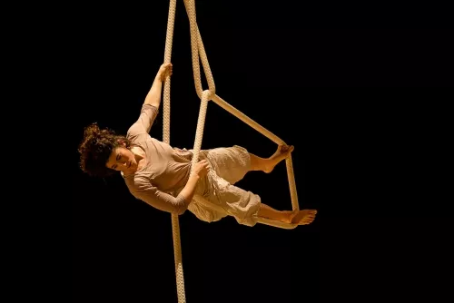 Inbal Ben Haim, corde, 29e promotion du Centre national des arts du cirque (Cnac) de Châlons-en-Champagne