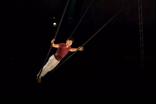 Angel Paul Ramos Hernandez, corde volante, 29e promotion du Centre national des arts du cirque (Cnac) de Châlons-en-Champagne